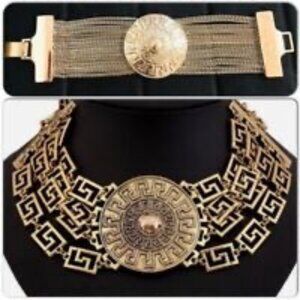 Versace for H&M Chocker Necklace and Bracelet